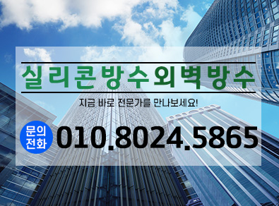 용인실리콘방수외벽방수